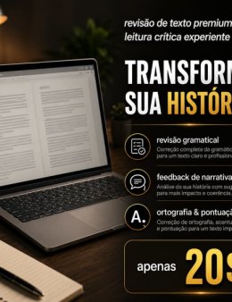 Eu vou revisar analiticamente o seu texto