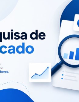 Eu vou fazer uma pesquisa de mercado simples