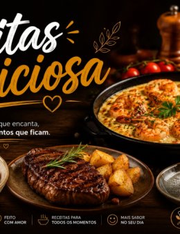 Eu vou dar dicas de receitas super deliciosas