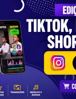 Eu vou editar vídeos curtos.