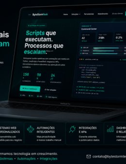 Crio Sites Profissionais, Landing Pages, Sistemas Web e Automações para Empresas