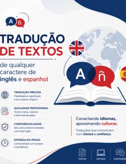 Eu vou Traduzir seu Texto