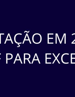 Eu vou digitar e formatar seu documento PDF