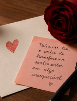 Carta romântica personalizada! 💌
