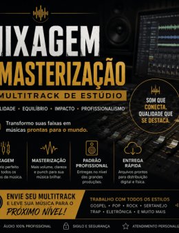 Eu vou Masterizar sua Musica