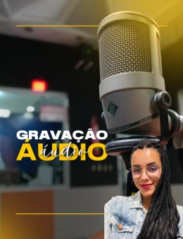 Eu vou gravar locução para vídeos e propagand