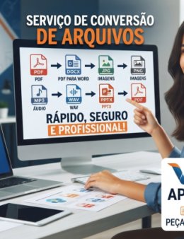Eu vou converter seus arquivos