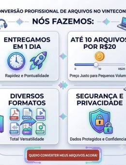 Eu vou converter seus arquivos!