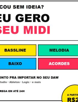 Eu vou criar MIDI personalizado pra voce
