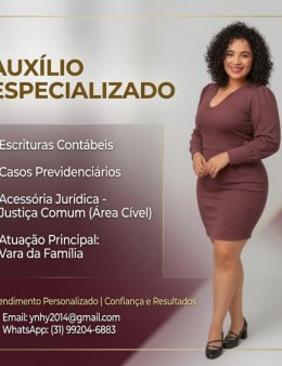 Eu vou garantir Auxílio Jurídico e Contábil