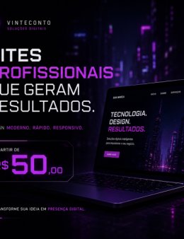 Eu vou criar seu site profissional