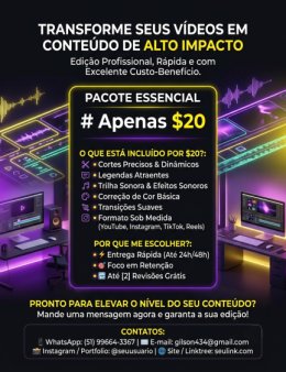 Edição de vídeo