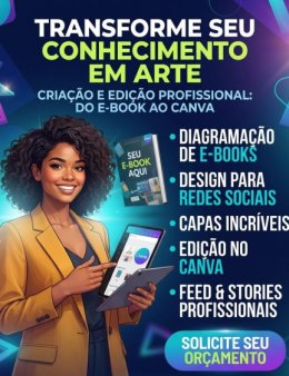 Eu vou criar capas e artes profissionais