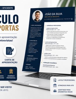 Eu vou melhorar seu currículo e criar uma CA