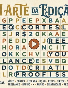 Eu vou editar seu video de forma profissional