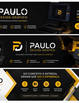 Eu vou fazer a sua arte para sua empresa