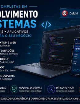 Eu vou criar sistemas, APIs e aplicativos
