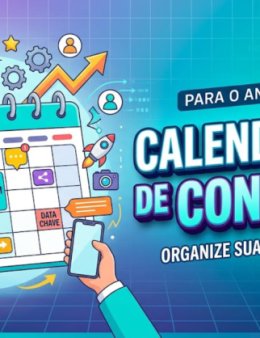 Eu vou criar calendário de postagens