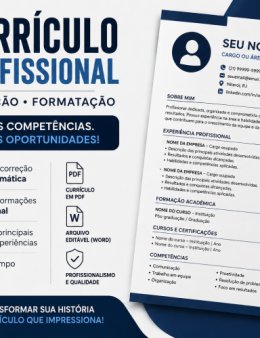 Eu vou revisar e otimizar seu currículo