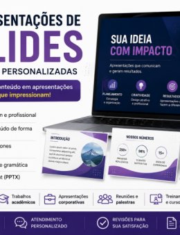 Eu vou criar slides profissionais