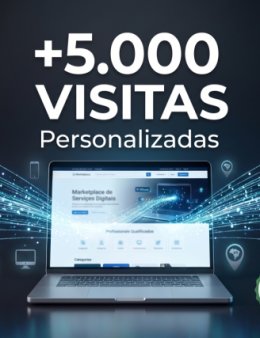 Eu vou enviar 5000 visitas para o seu site