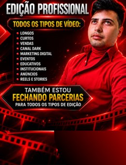 Eu vou Editar seu vídeo profissional