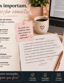 Eu vou Fazer a Revisão do Seu Texto