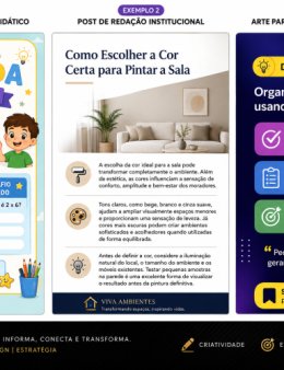 Eu vou diagramar e criar o design de e-book.