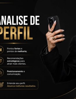 Eu vou analisar seu perfil no Instagram