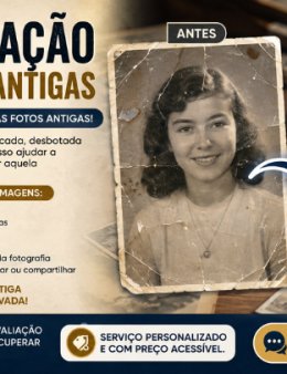 Eu vou restaurar suas imagens antigas
