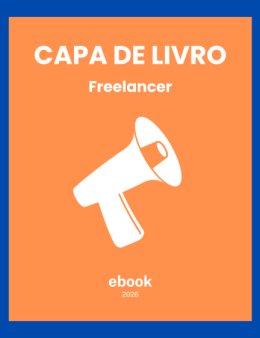 Eu vou criar uma capa para o seu livro