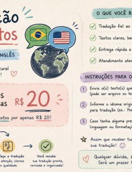 Eu vou Traduzir seu texto para o inglês.