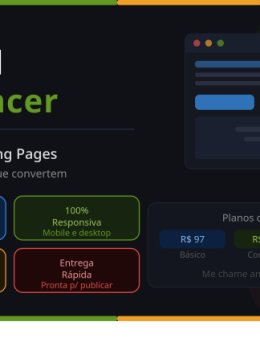 Eu vou  LandingPage Profissional que Converte
