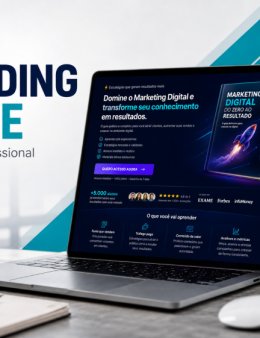 Eu vou criar uma landing page profissional