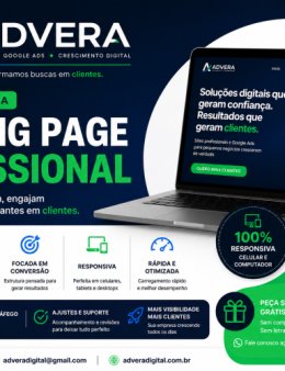 Eu vou criar uma landing page profissional
