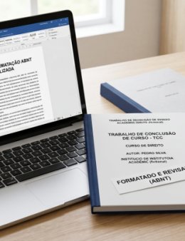 Eu vou revisar a gramática, ortografia e formatar