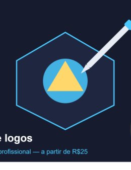 Eu vou criar um logotipo para sua marca