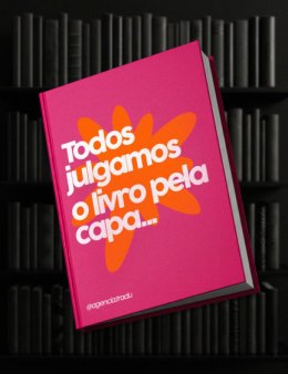 Eu vou fazer a capa do seu livro