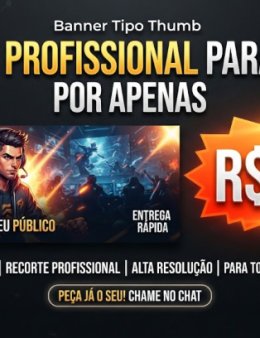 Eu vou Banner Tipo Thumb YouTube R$ 20 🚀