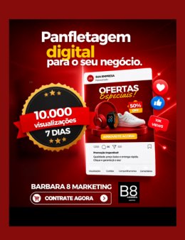 Eu vou fazer a panfletagem digital