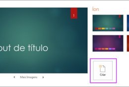 Eu vou fazer sua apresentação de POWER POINT