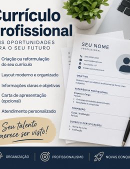 criar ou reformular seu currículo profissiona