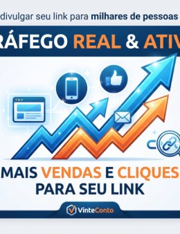 Eu vou divulgar seu link para milhares