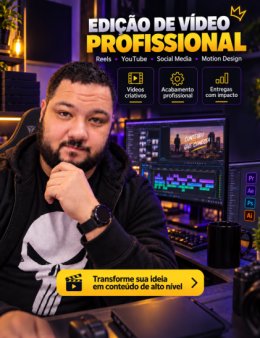 Eu vou editar qualquer video pra você