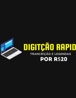 Eu vou transcrever seus áudios, livros, video