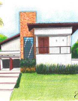 Eu vou desenhar sua fachada!