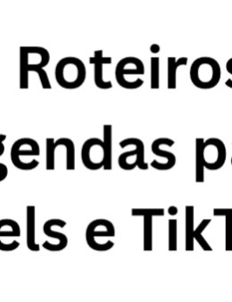 Eu vou criar 10 roteiros e legendas