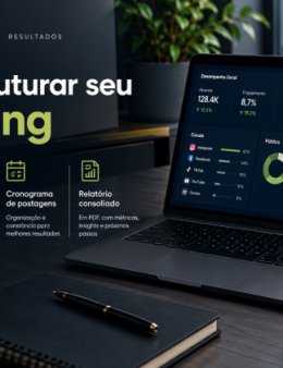 Eu vou estruturar seu marketing