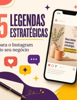 Eu vou criar 5 legendas estratégicas para