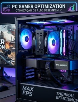 Eu vou otimizar seu computador para jogos e trabalhos